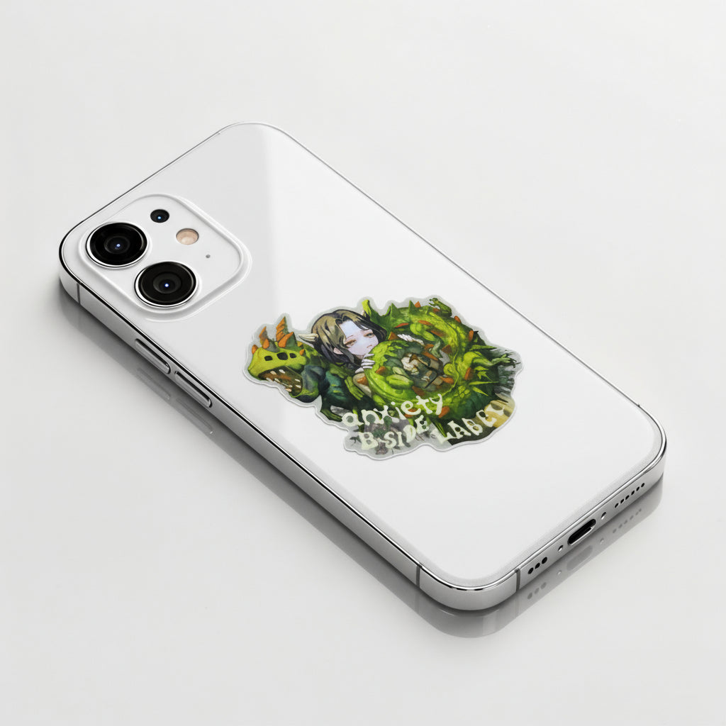 Anxiety ✦ B-Side Label Sticker