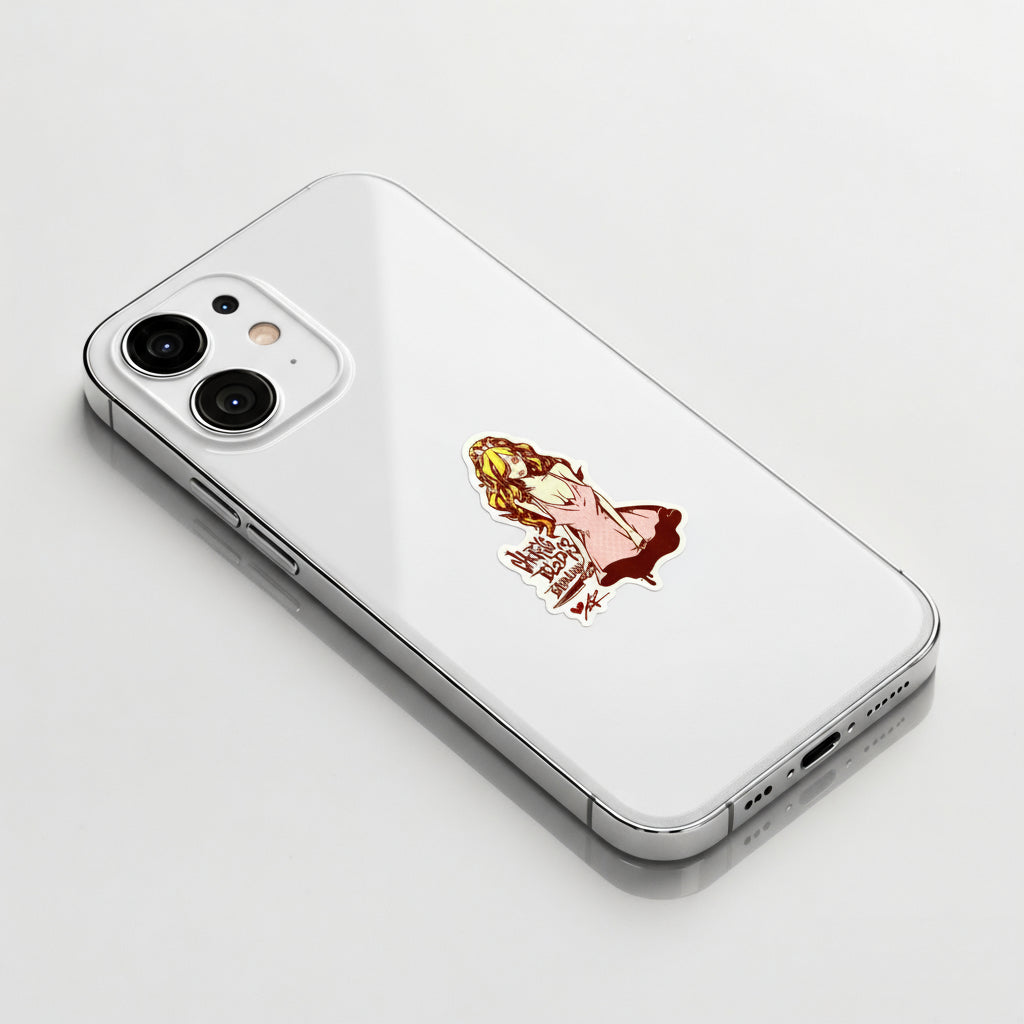 Scary Main Character ✦ B-Side Label Sticker