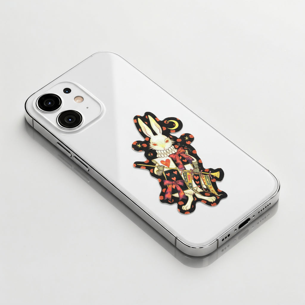 Wonderland Rabbit ✦ B-Side Label Sticker