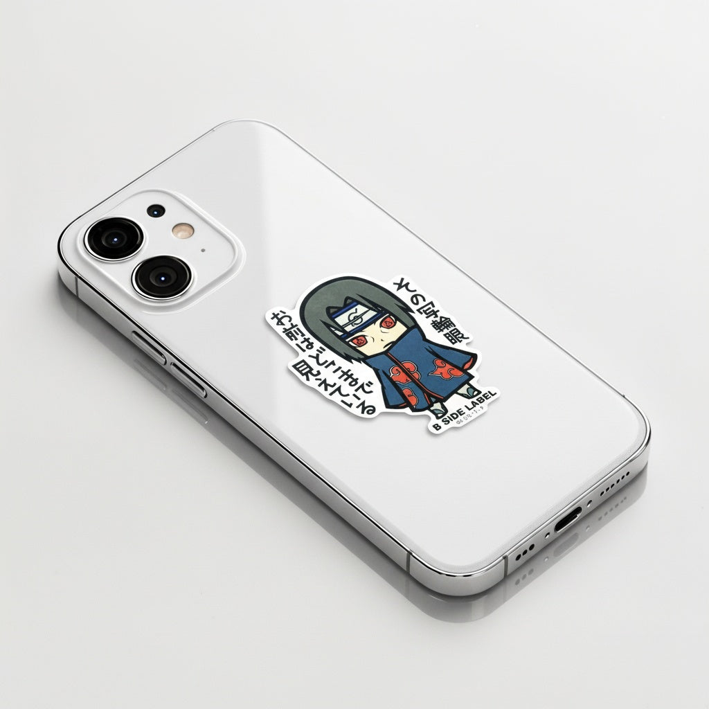 Naruto Itachi Uchiha ✦ B-Side Label Sticker