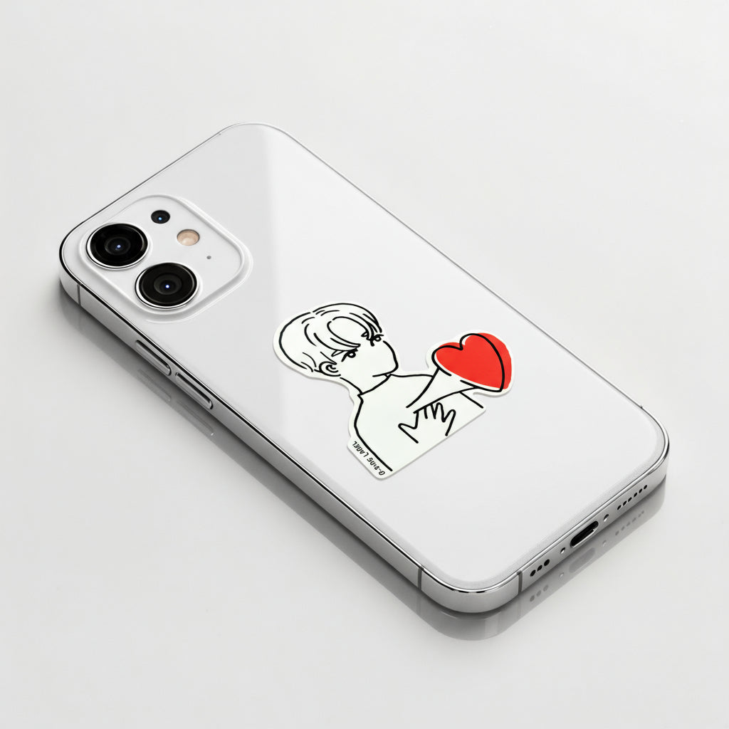 Big-Heart Boy ✦ B-Side Label Sticker