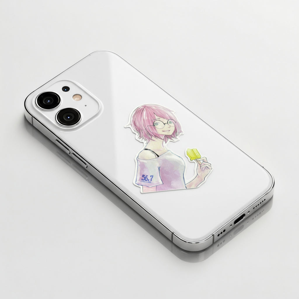 Popsicle Summer Smile ✦ B-Side Label Sticker