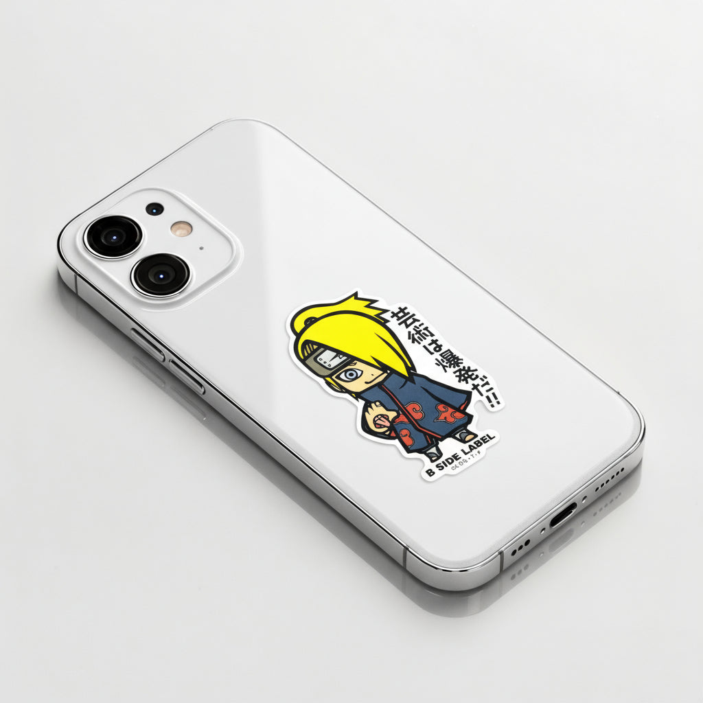 Naruto Deidara ✦ B-Side Label Sticker