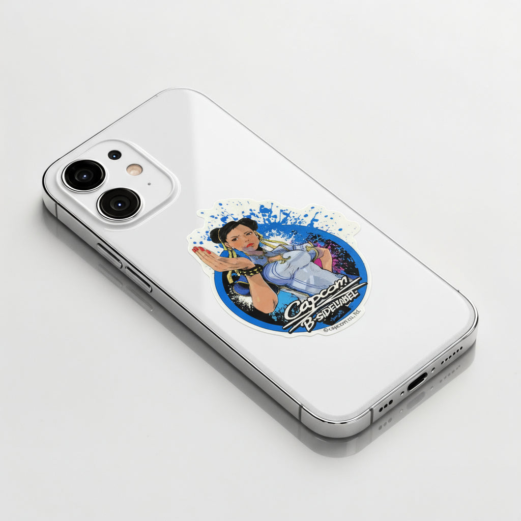 Street Fighter Chun-Li ✦ B-Side Label Sticker