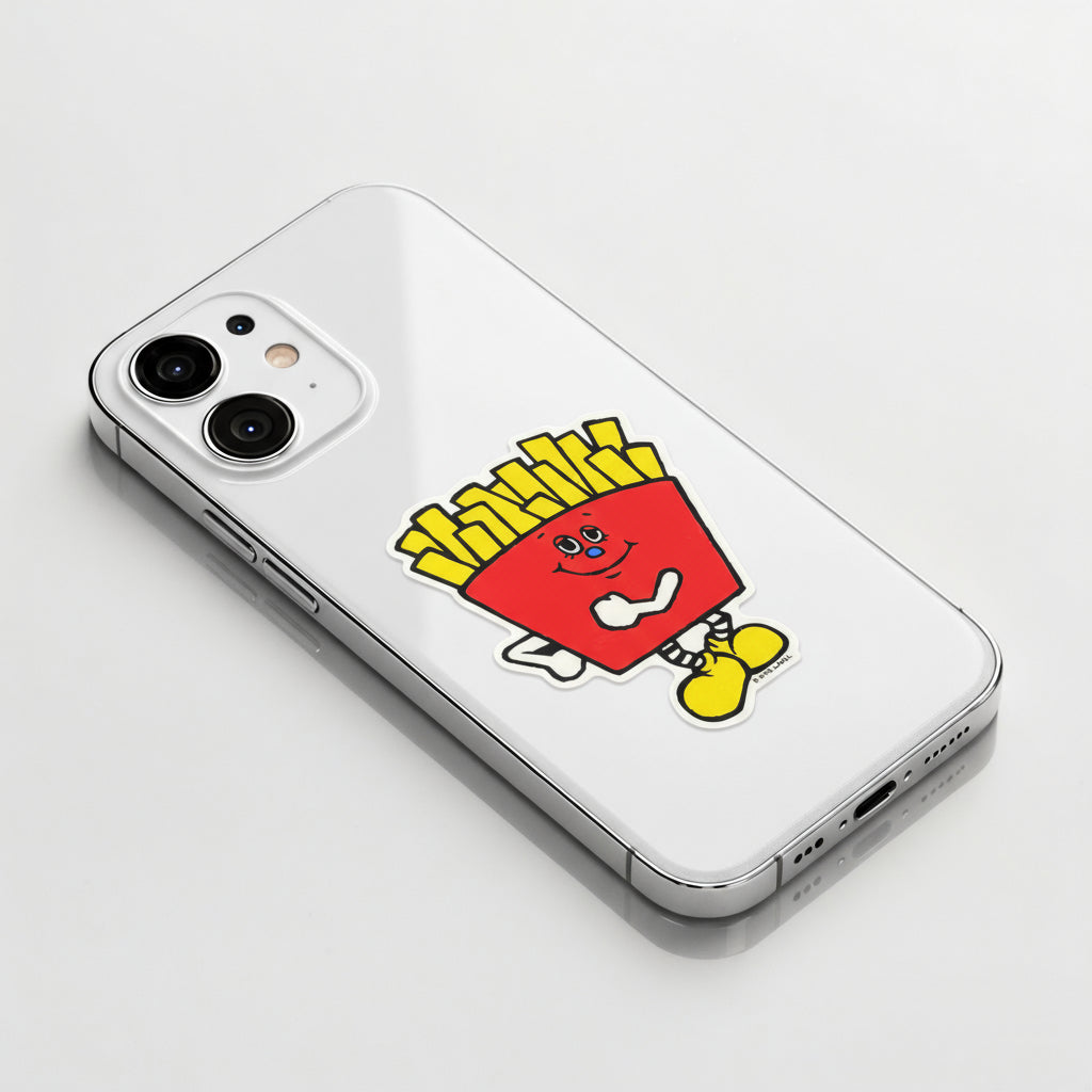 Happy French Fries ✦ B-Side Label Sticker