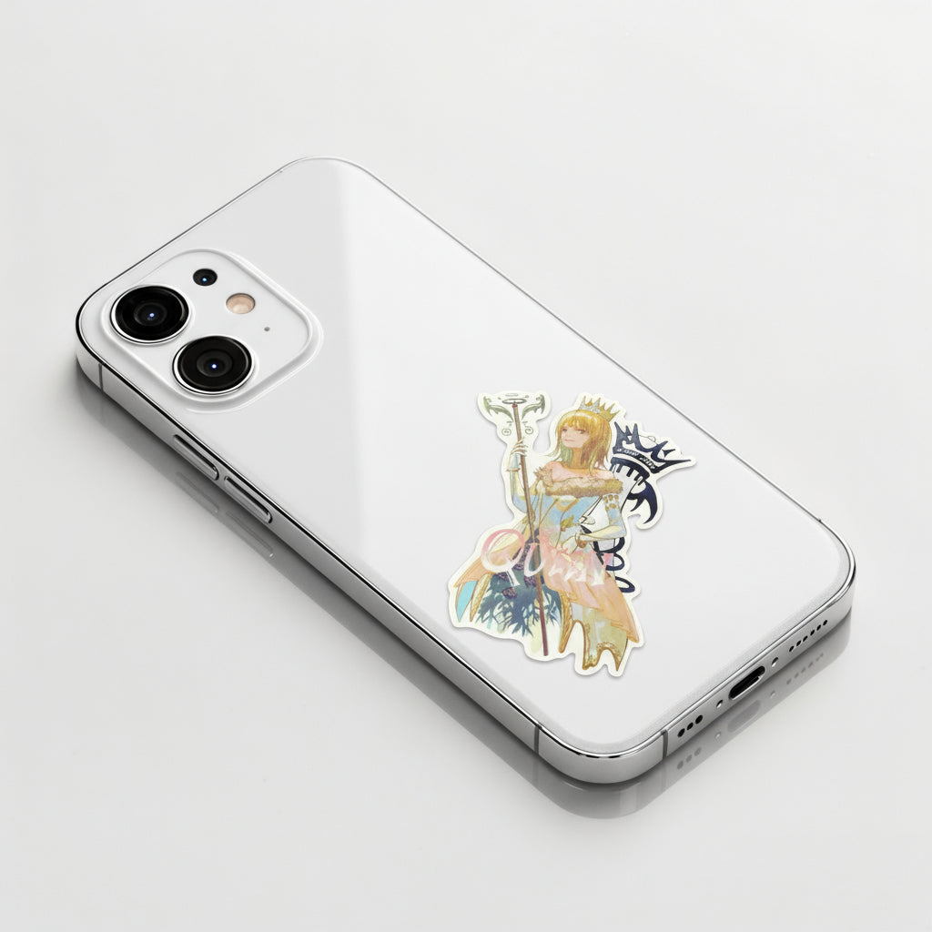 Chess Fantasy Queen ✦ B-Side Label Sticker