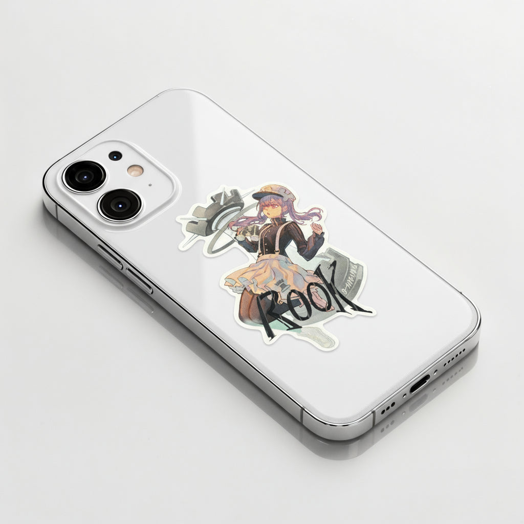 Chess Fantasy Rook ✦ B-Side Label Sticker