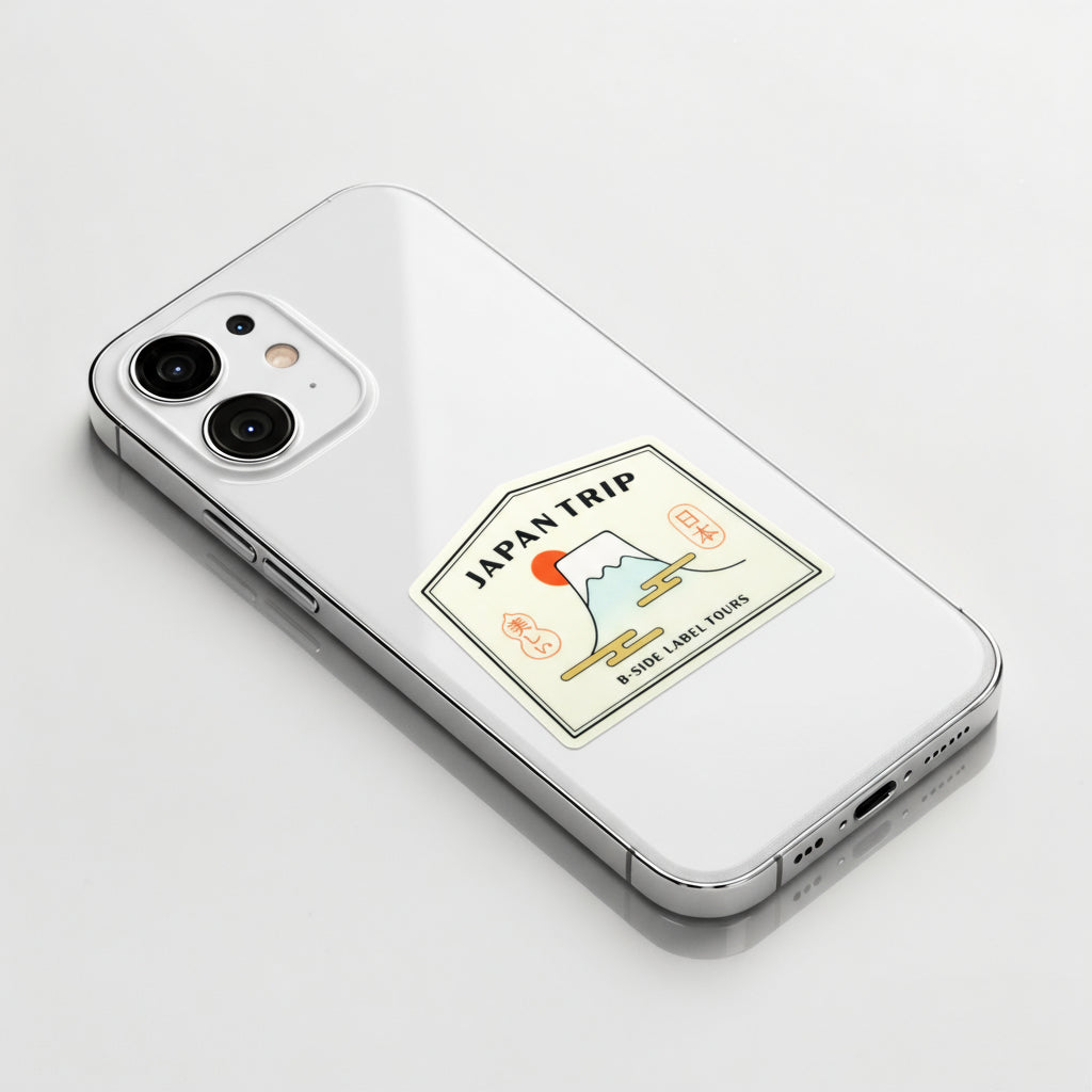 Japan Trip ✦ B-Side Label Sticker