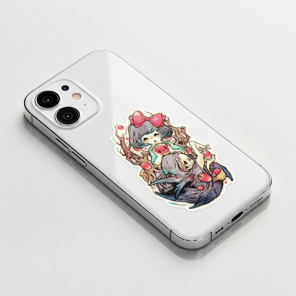 Snow White Dark Fairy Tale ✦ B-Side Label Sticker