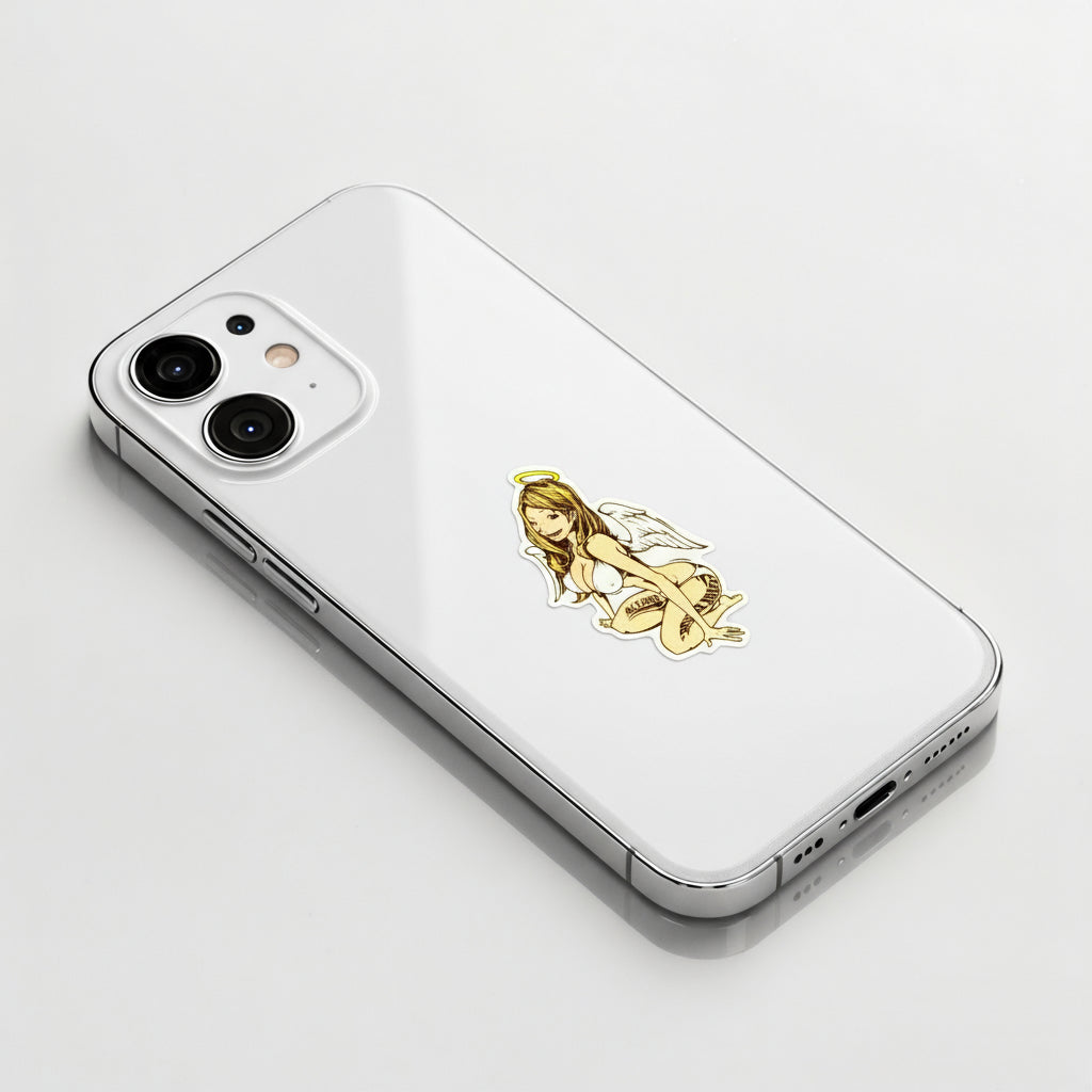 Angels and Demons... Angel ✦ B-Side Label Sticker