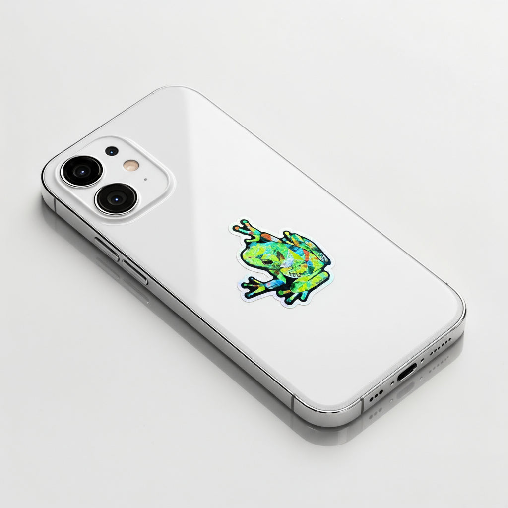 Force of Nature Frog ✦ B-Side Label Sticker