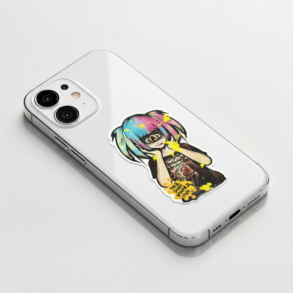 Cyclops Girlie ✦ B-Side Label Sticker