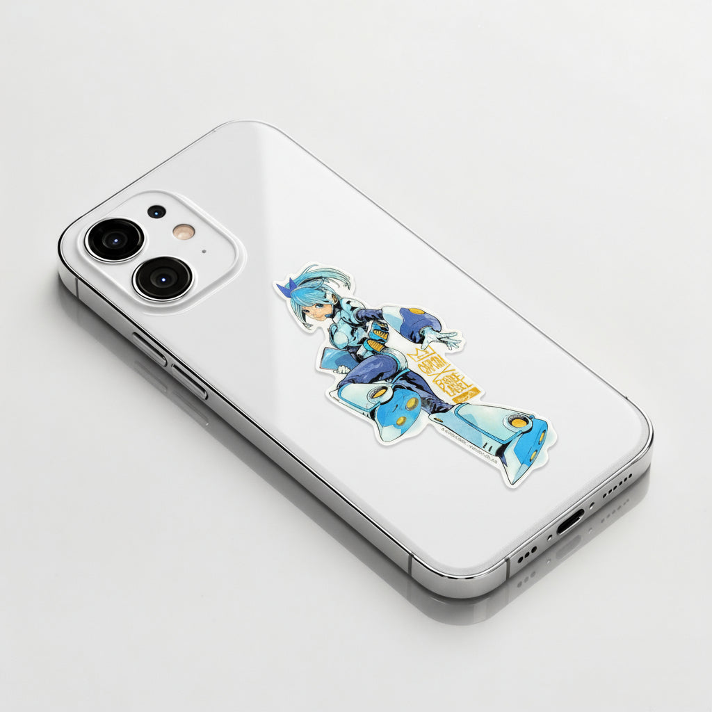 RiCO - Mega Man ✦ B-Side Label Sticker
