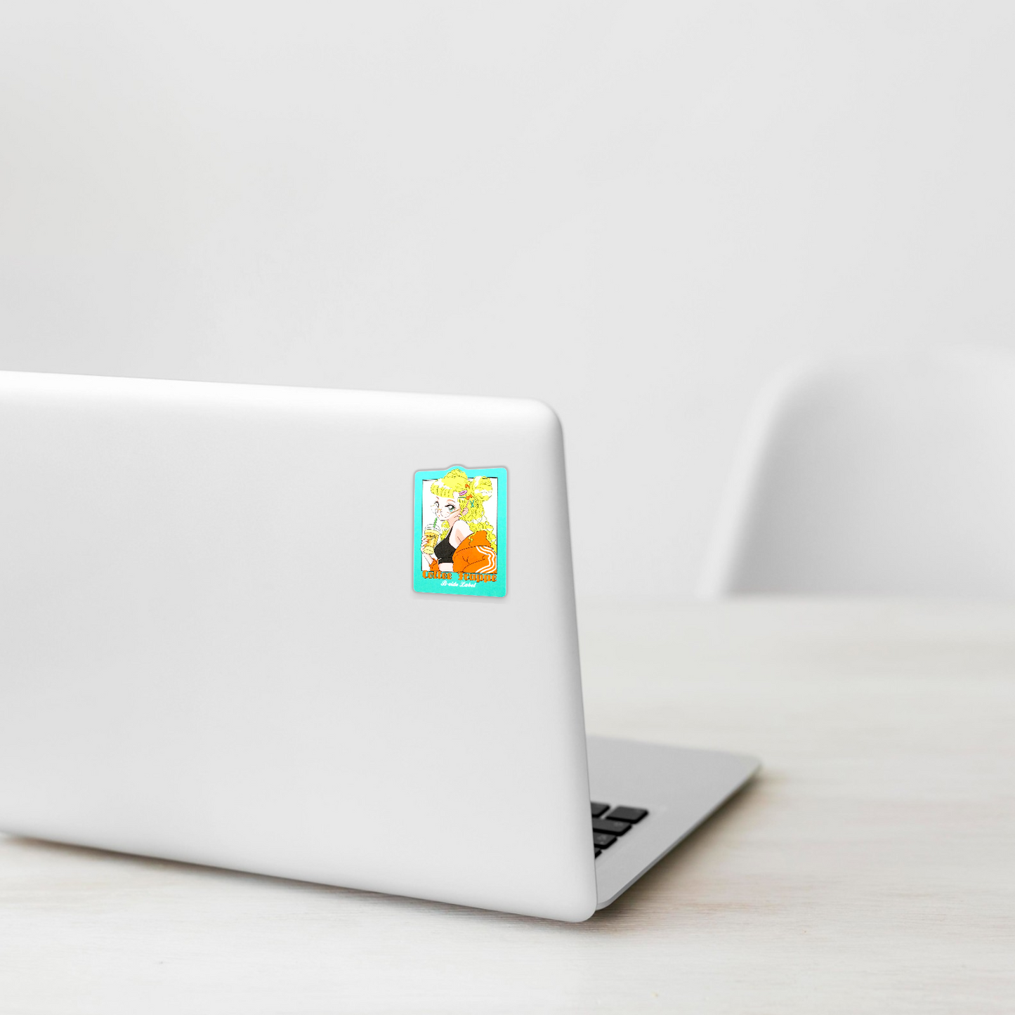 Coffee Frappé Girlie ✦ B-Side Label Sticker