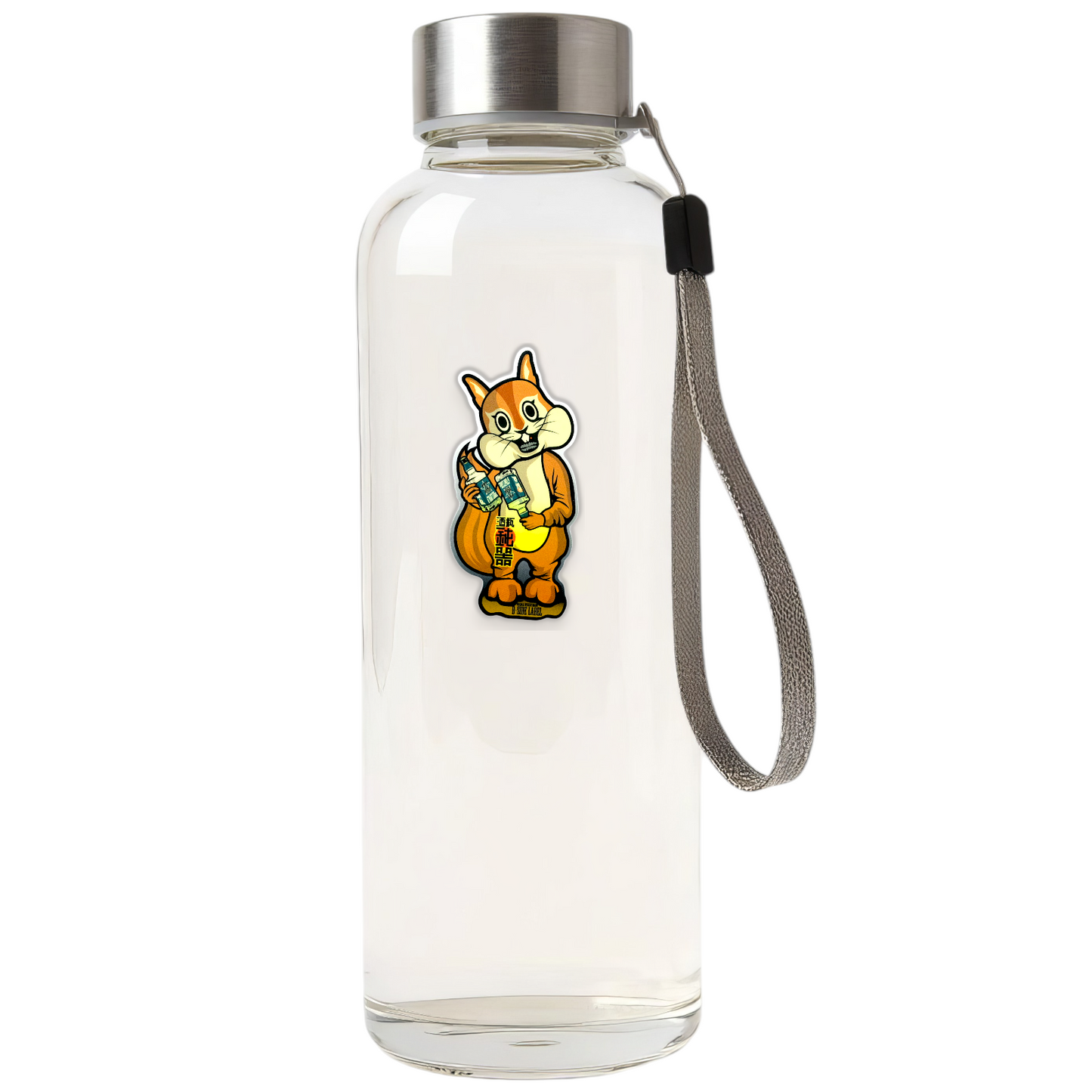 Creepy Squirrel Mascot ✦ B-Side Label Sticker
