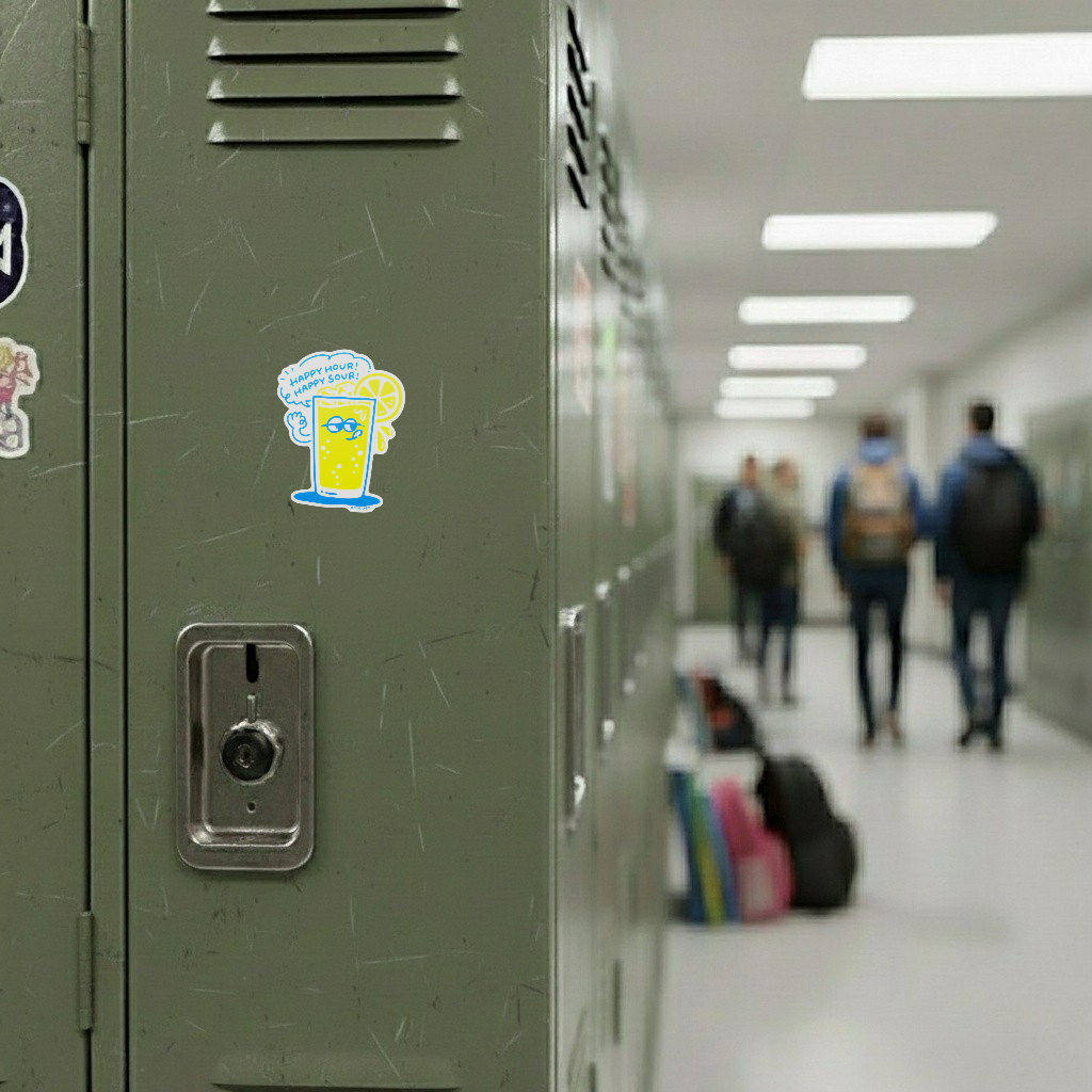 Happy Hour Drink ✦ B-Side Label Sticker