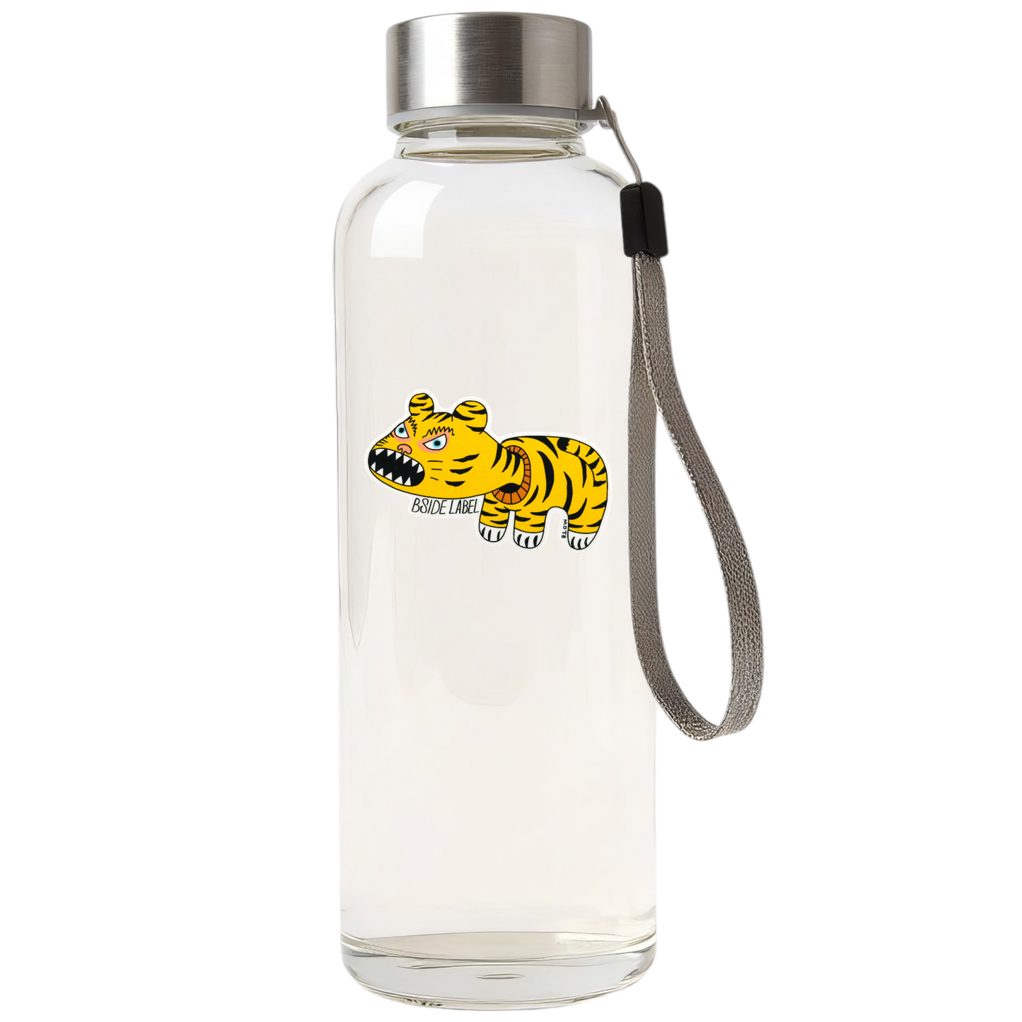 Quirky Cute Tiger ✦ B-Side Label Sticker