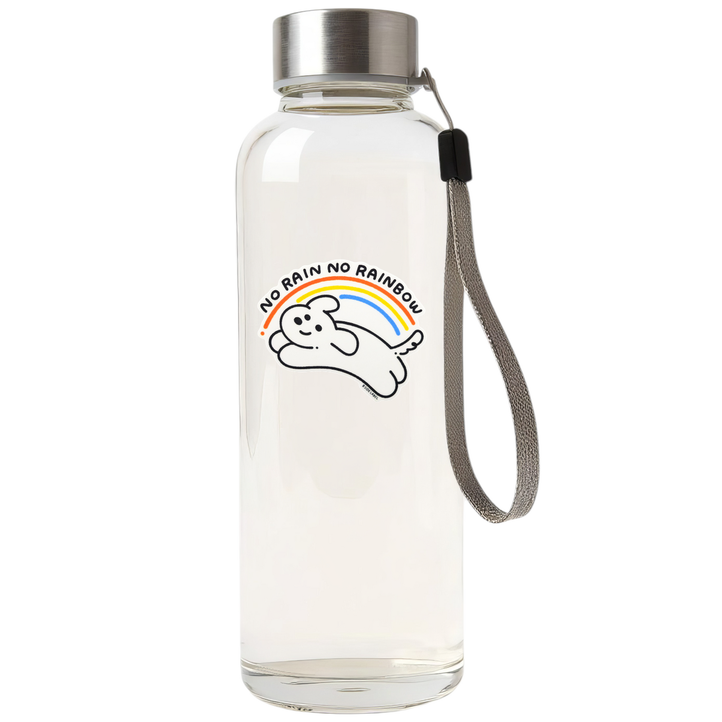 No Rain No Rainbow Dog ✦ B-Side Label Sticker