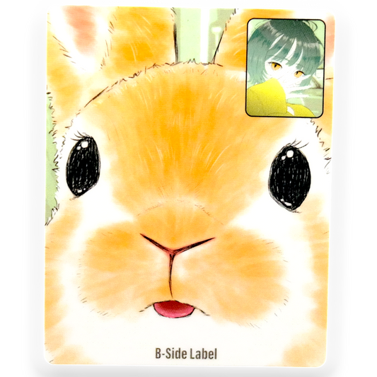 Bunny & Girl Face-Time ✦ B-Side Label Sticker