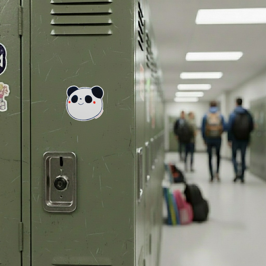 Smiling Panda ✦ B-Side Label Sticker