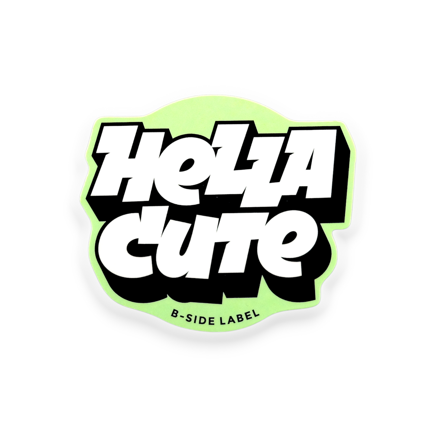 Hella Cute ✦ B-Side Label Sticker