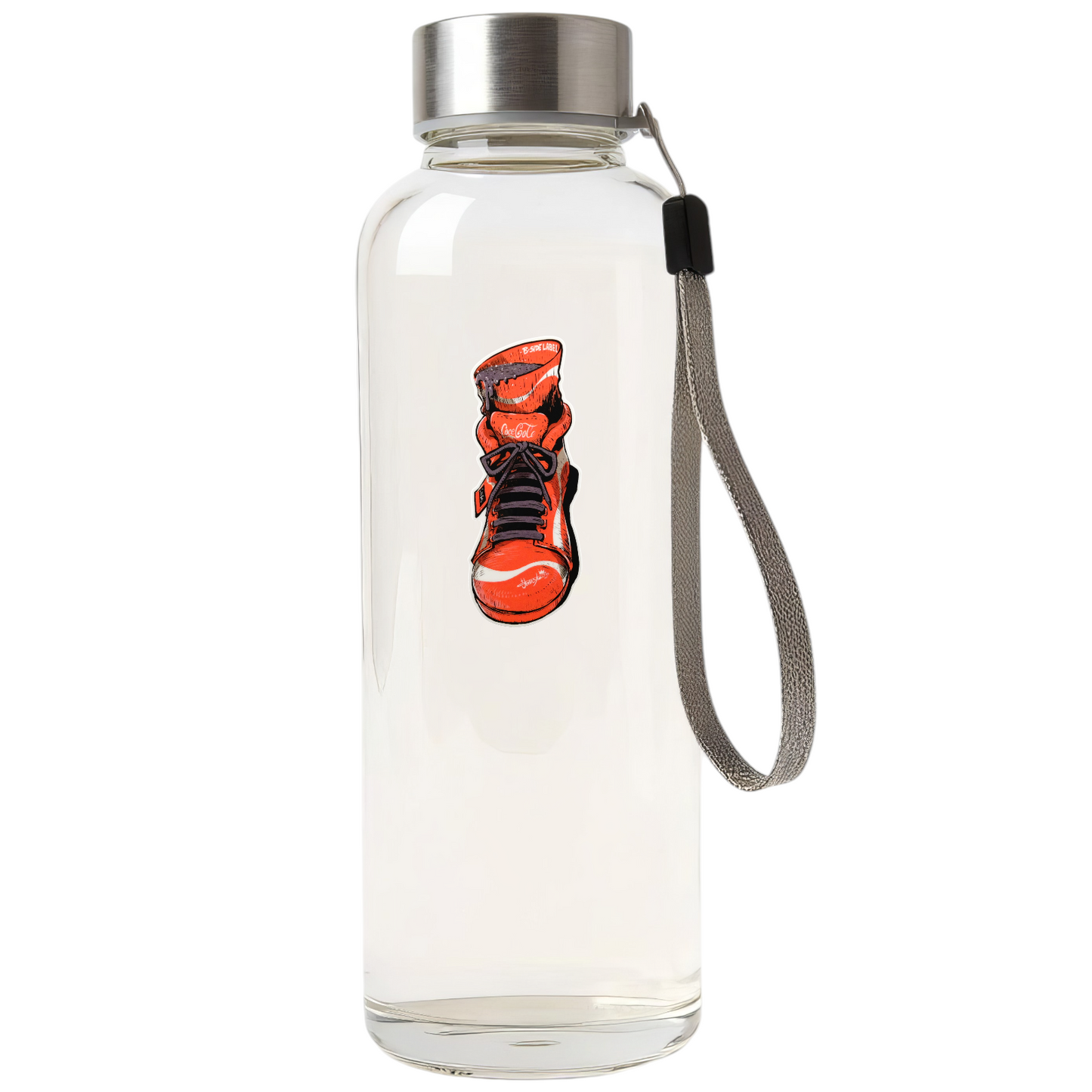 Red Drip Sneaker ✦ B-Side Label Sticker