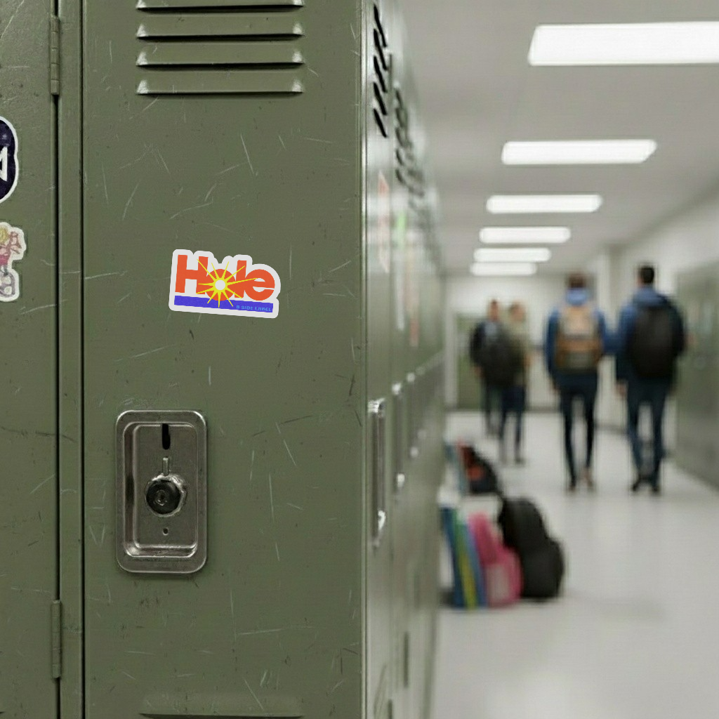 Hole Logo ✦ B-Side Label Sticker