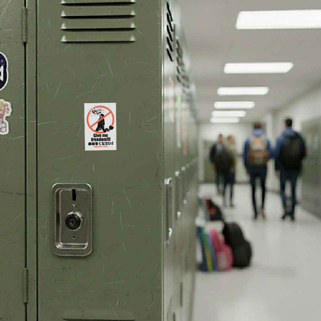 Give Me Freedom!!! ✦ B-Side Label Sticker