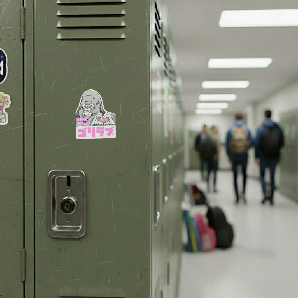 Gorilla Love ✦ B-Side Label Sticker
