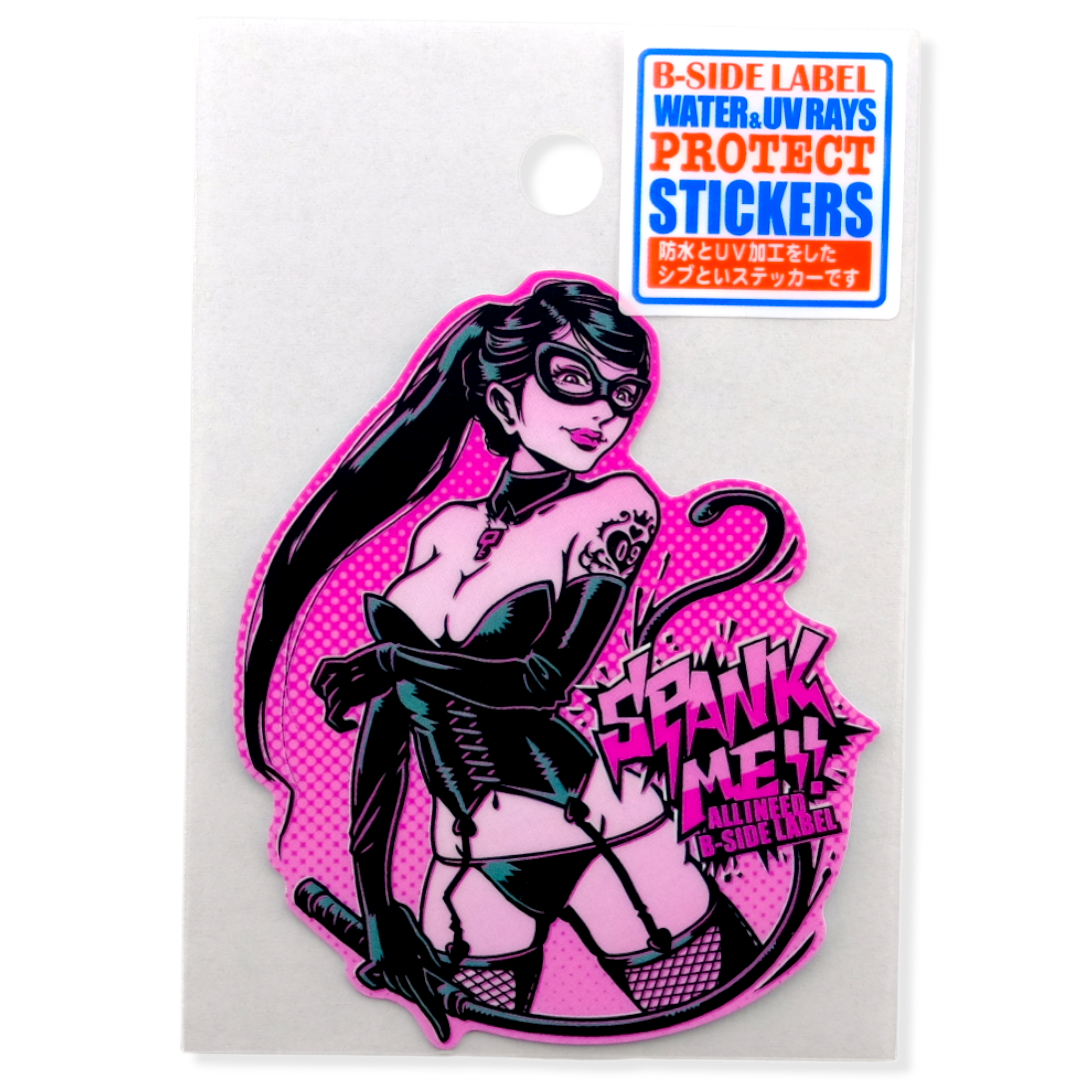 Catwoman Energy ✦ B-Side Label Sticker