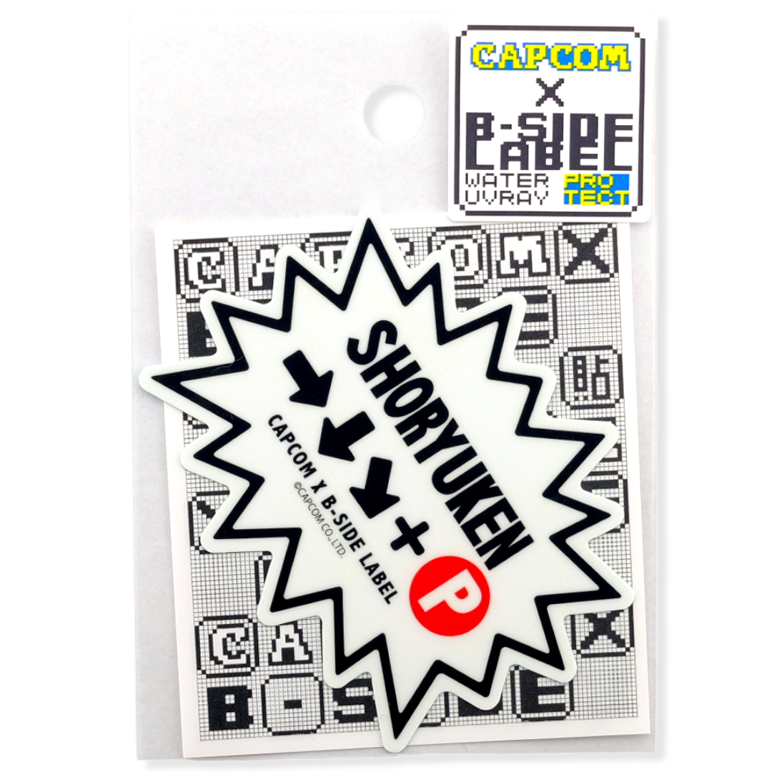 Street Fighter 'Shoryuken!' ✦ B-Side Label Sticker