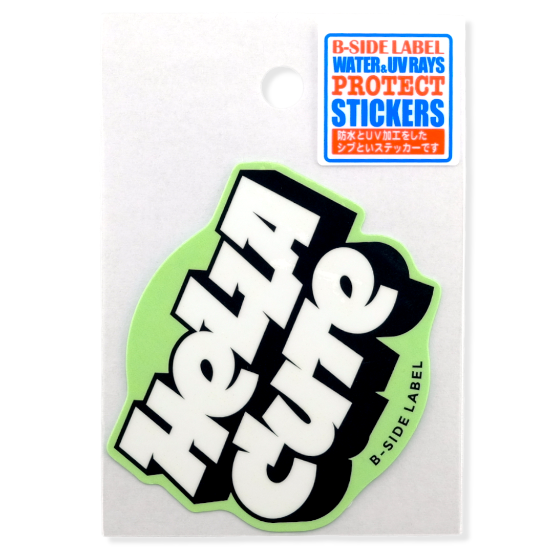 Hella Cute ✦ B-Side Label Sticker