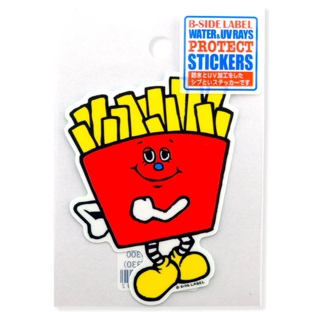 Happy French Fries ✦ B-Side Label Sticker