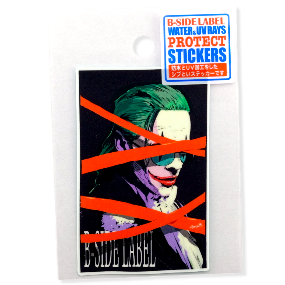 Green-Haired Villain ✦ B-Side Label Sticker