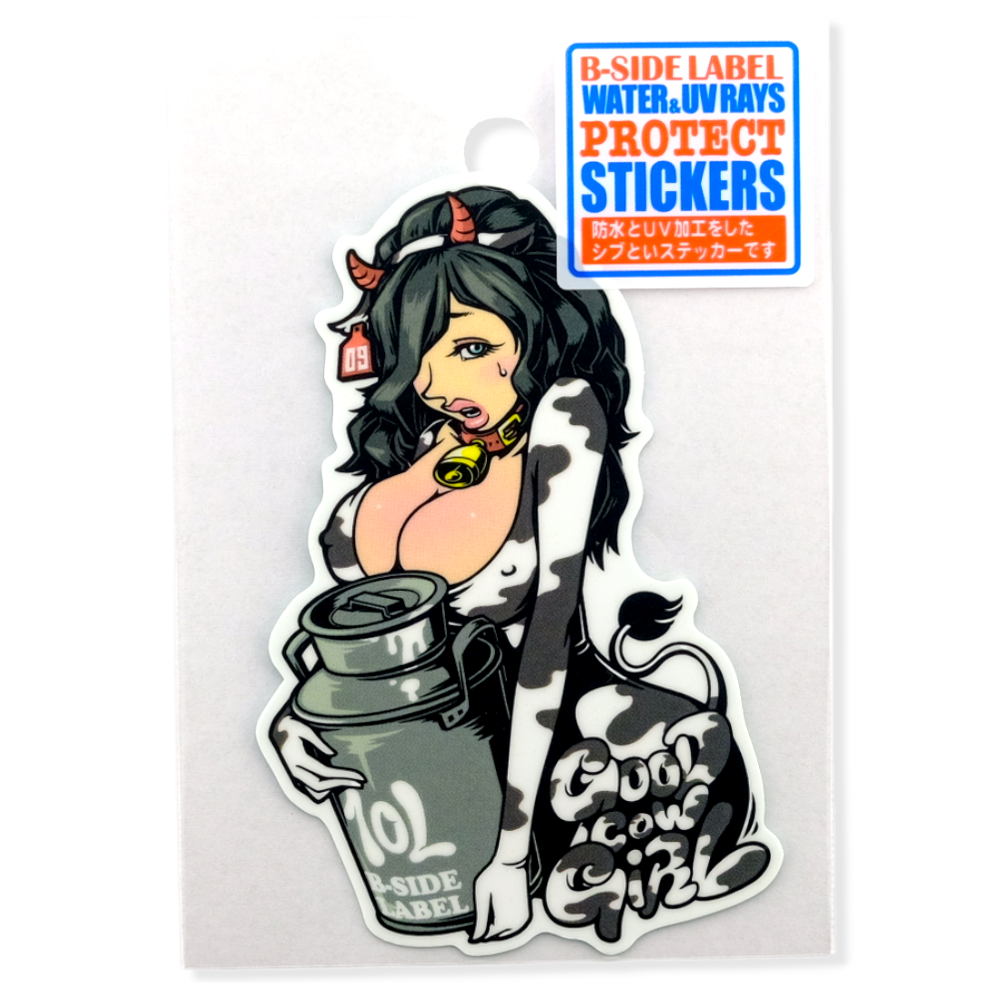 Milk-Maid Girlie ✦ B-Side Label Sticker