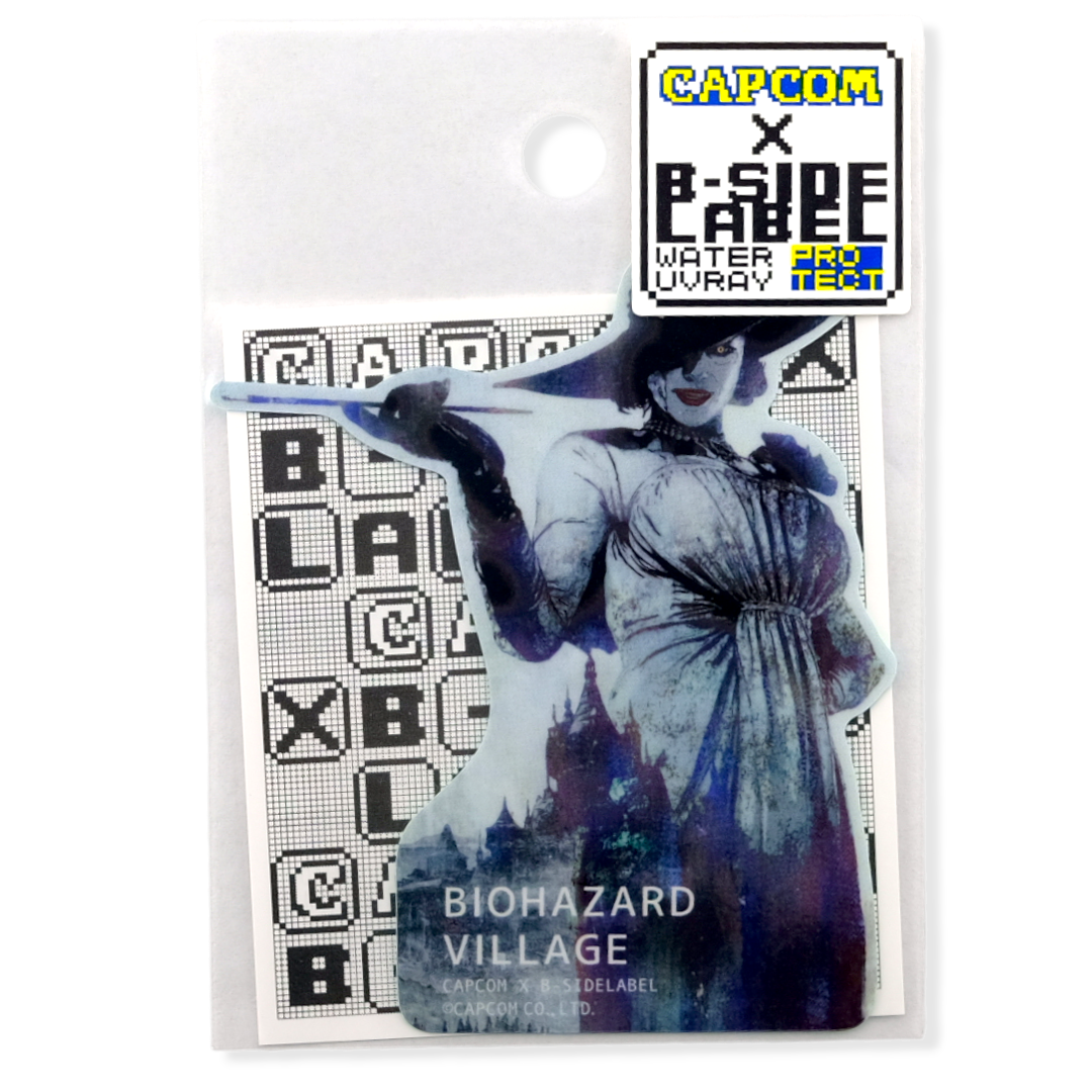 Lady Dimitrescu - Biohazard Village ✦ B-Side Label Sticker