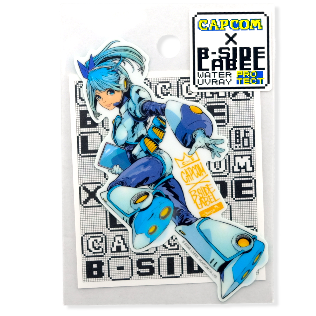 RiCO - Mega Man ✦ Pegatina B-Side Label