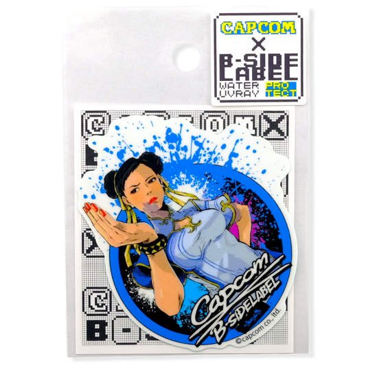 Street Fighter Chun-Li ✦ B-Side Label Sticker