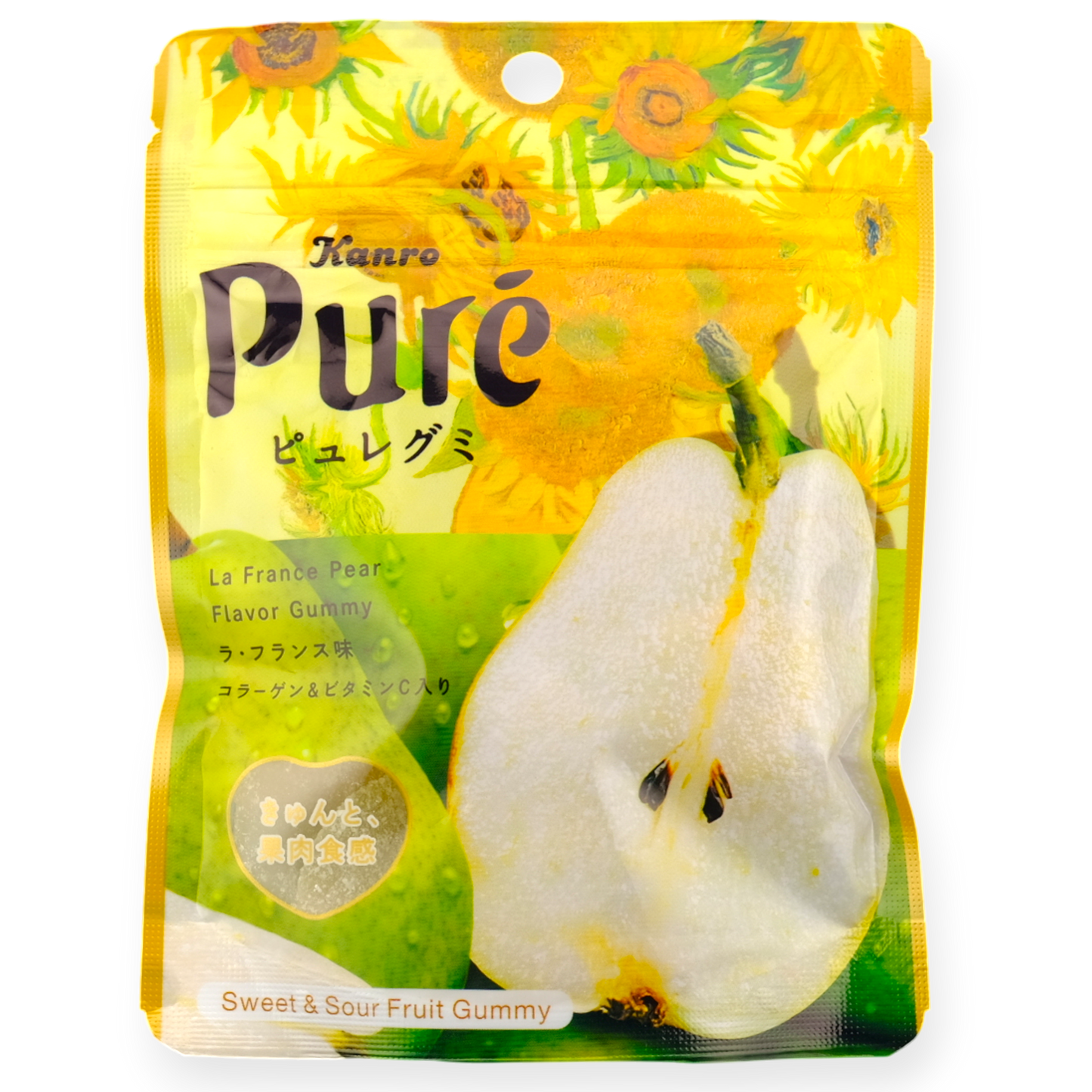 Kanro Puré Gummy ✦ Pear ✦ Japanese Candy
