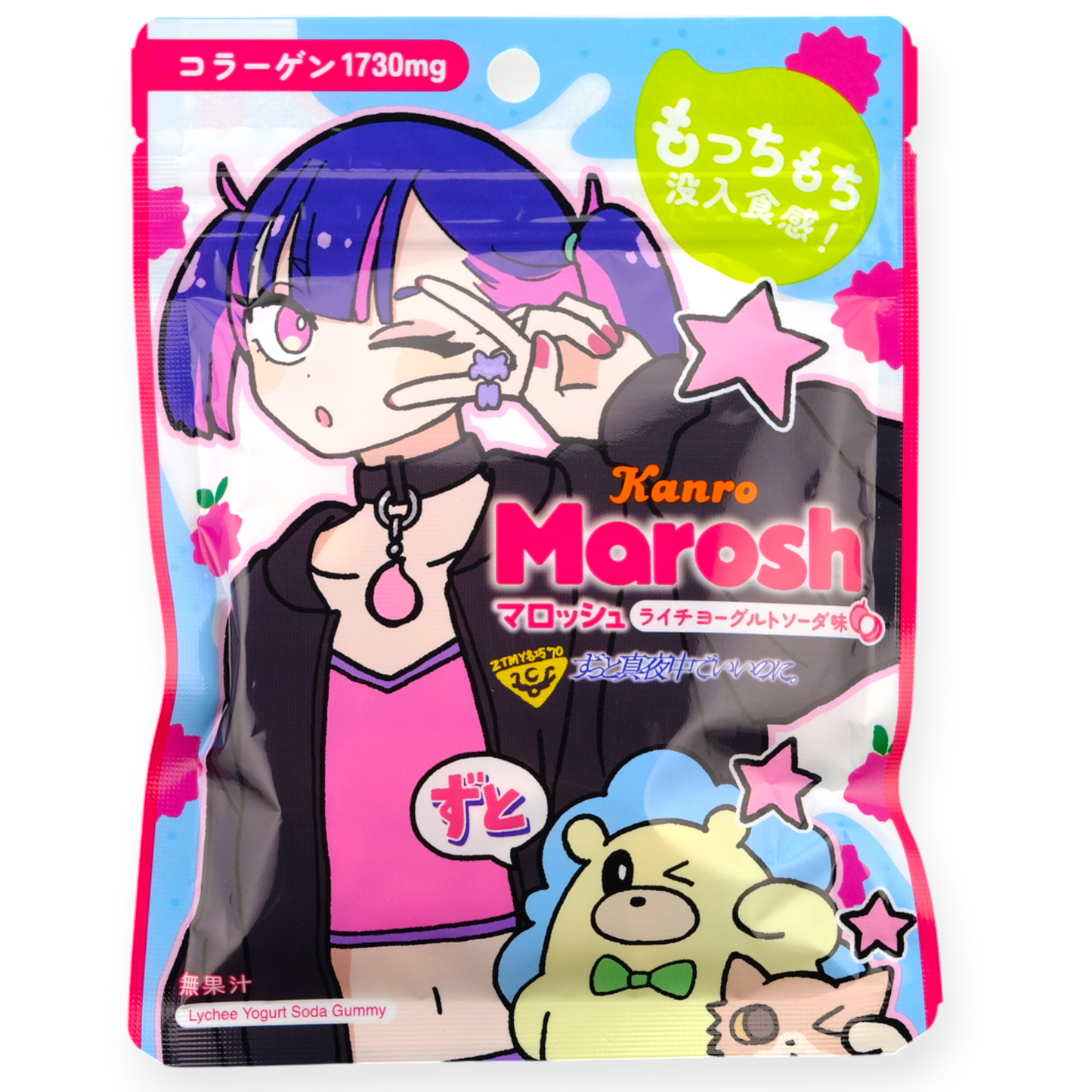 Kanro MAROSH x ZUTOMAYO Gummy ✦ Lychee ✦ Japanese Candy