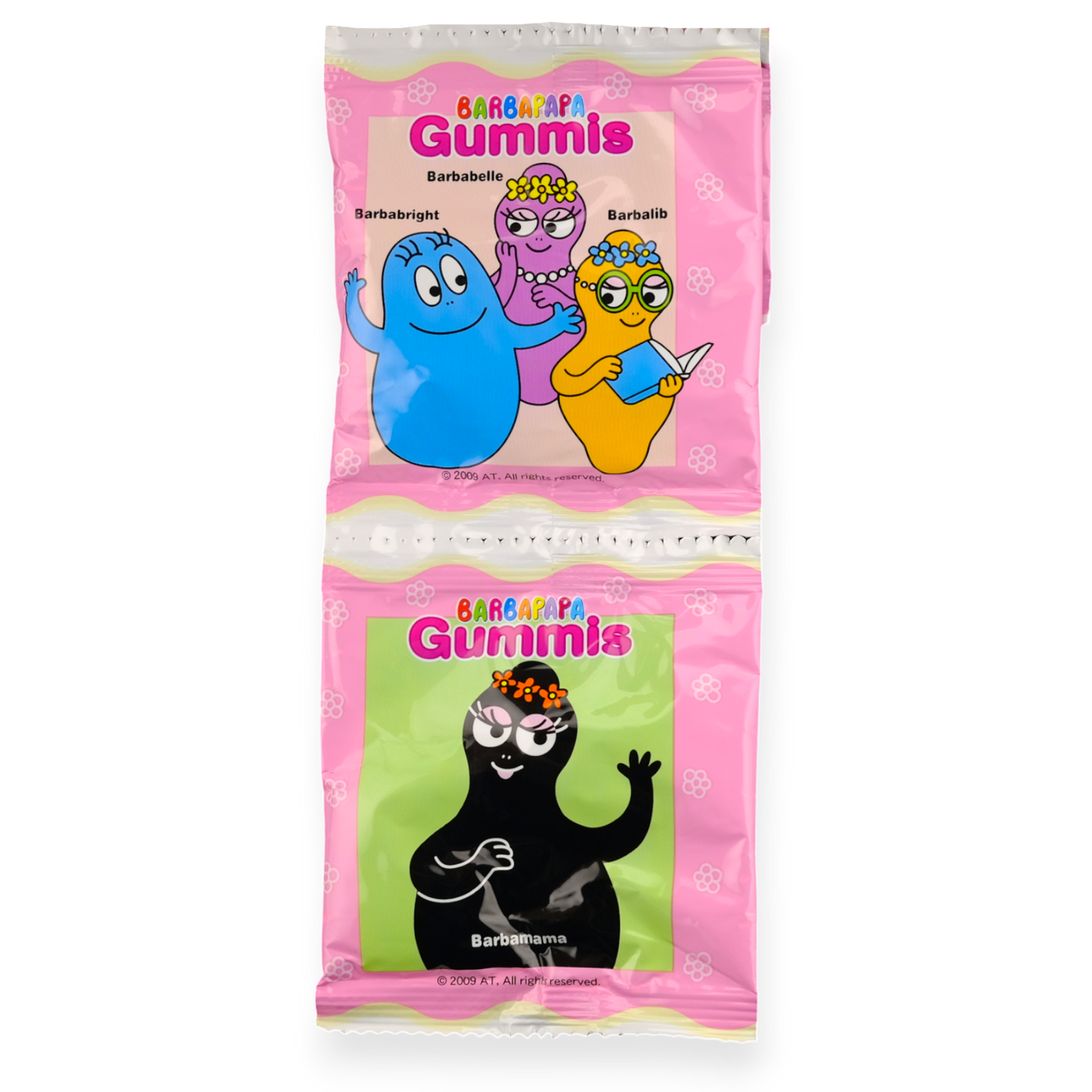 Wismettac Foods ✦ Barbapapa Fruchtgummis ✦ Verschiedene Geschmacksrichtungen (4er-Pack)