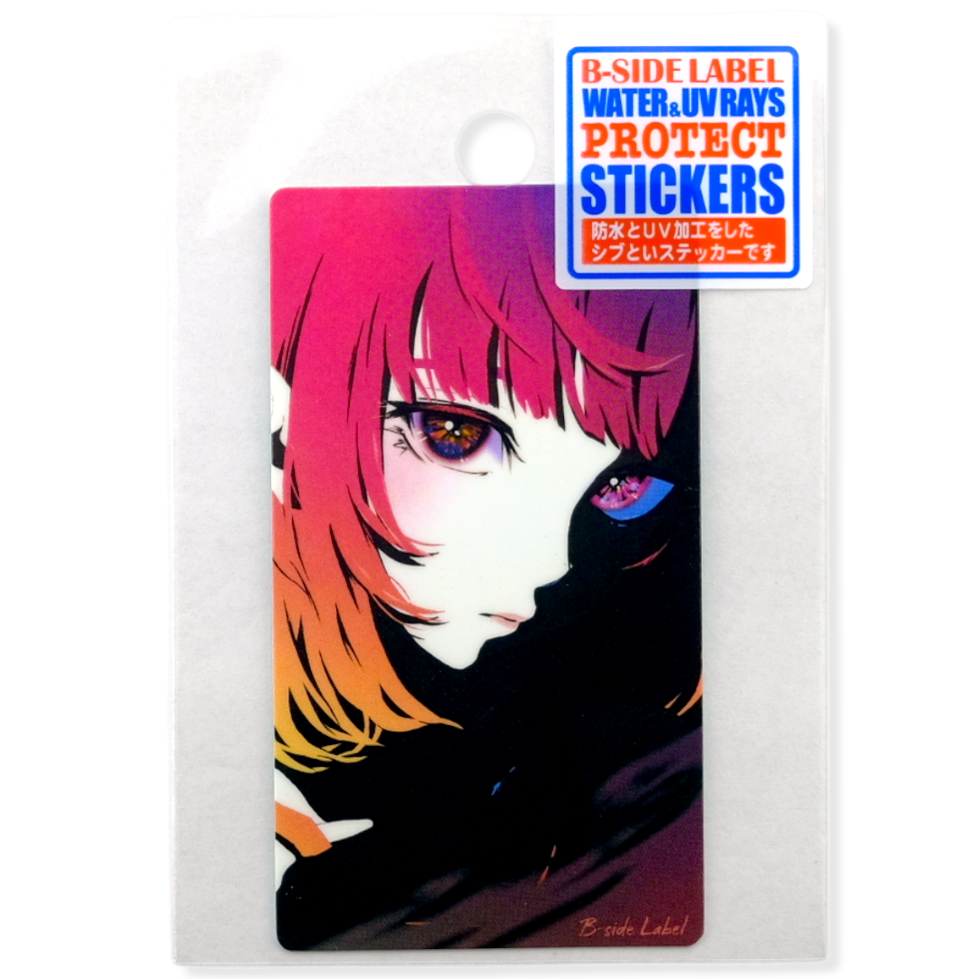 Half-Shadow Girlie 1 ✦ B-Side Label Sticker