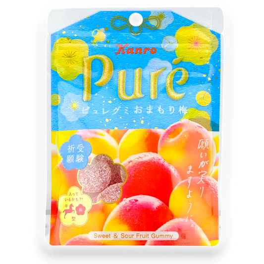 Kanro ✦ Puré Gummy ✦ Pflaume