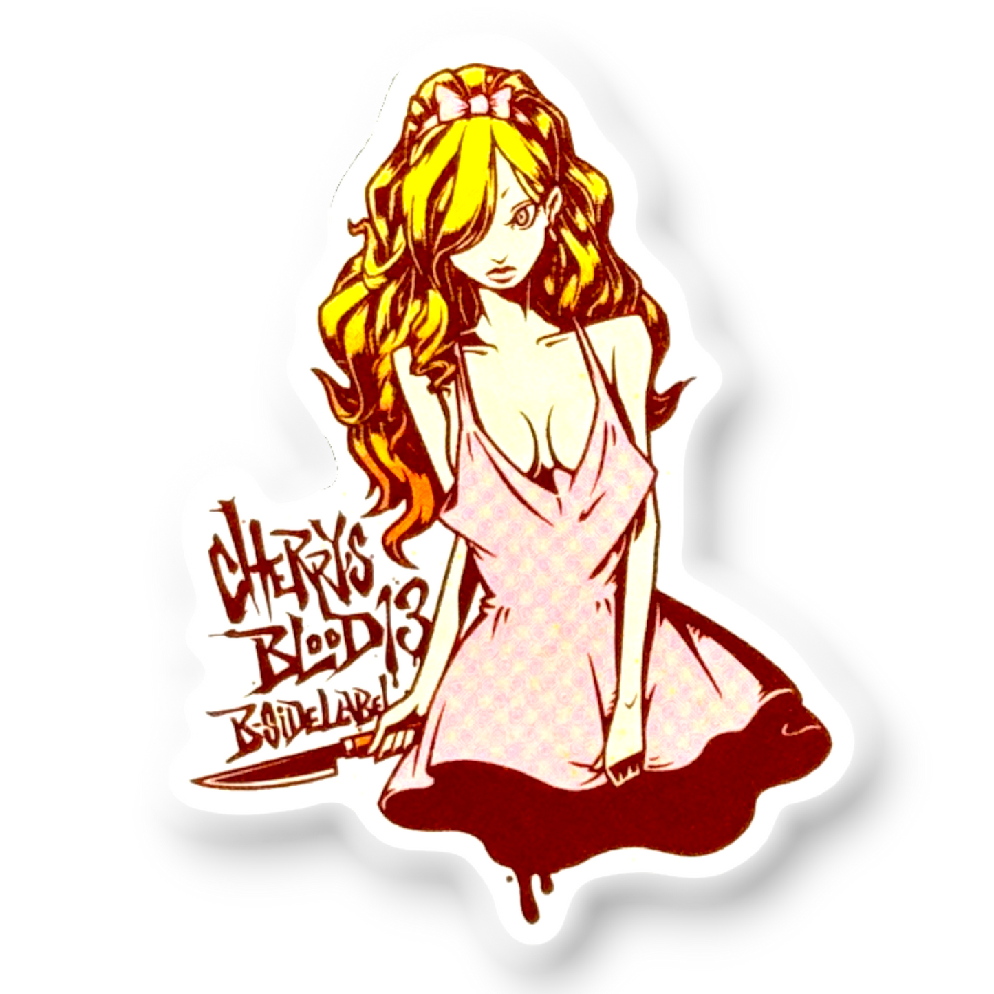 Scary Main Character ✦ B-Side Label Sticker