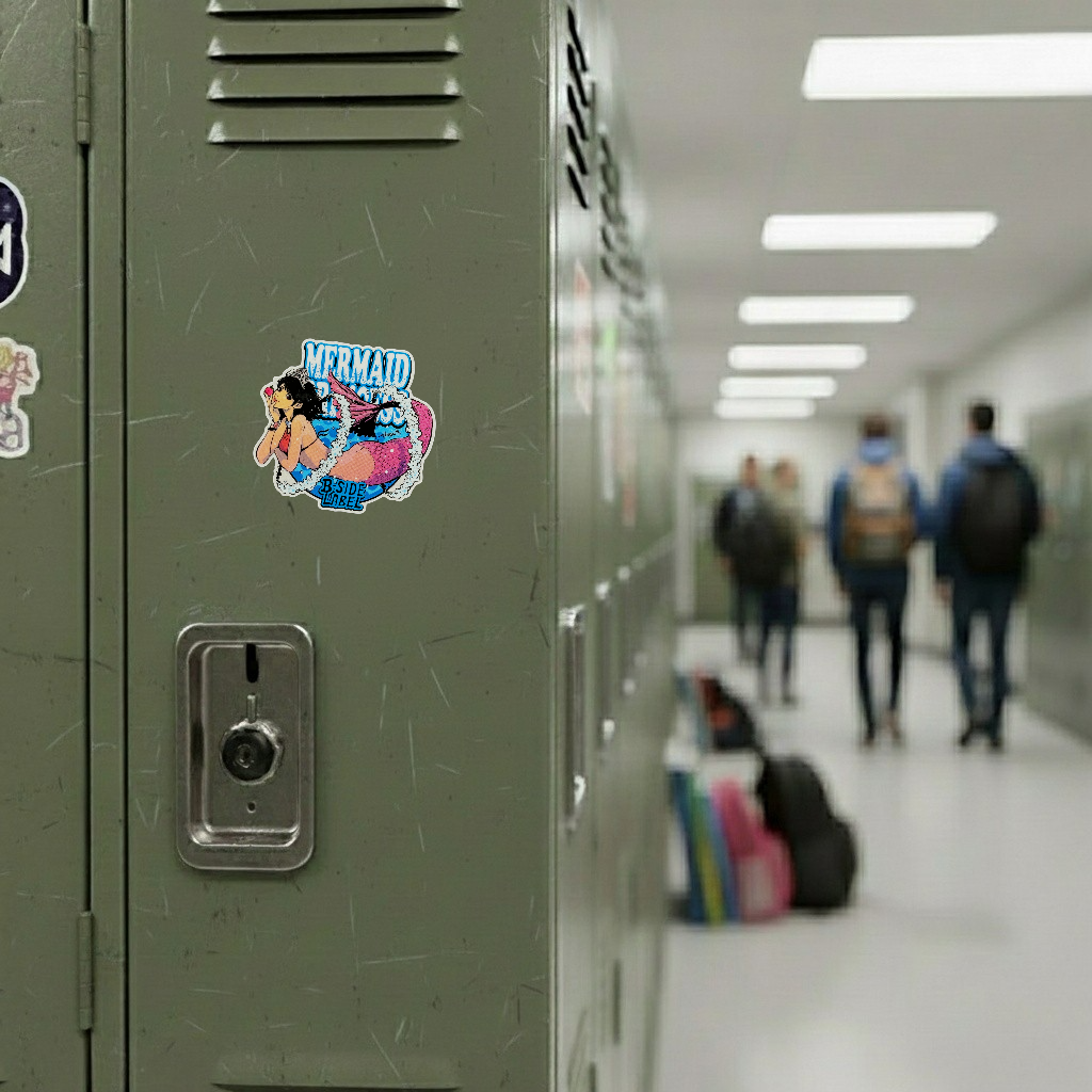 Beautiful Mermaid Princess ✦ B-Side Label Sticker