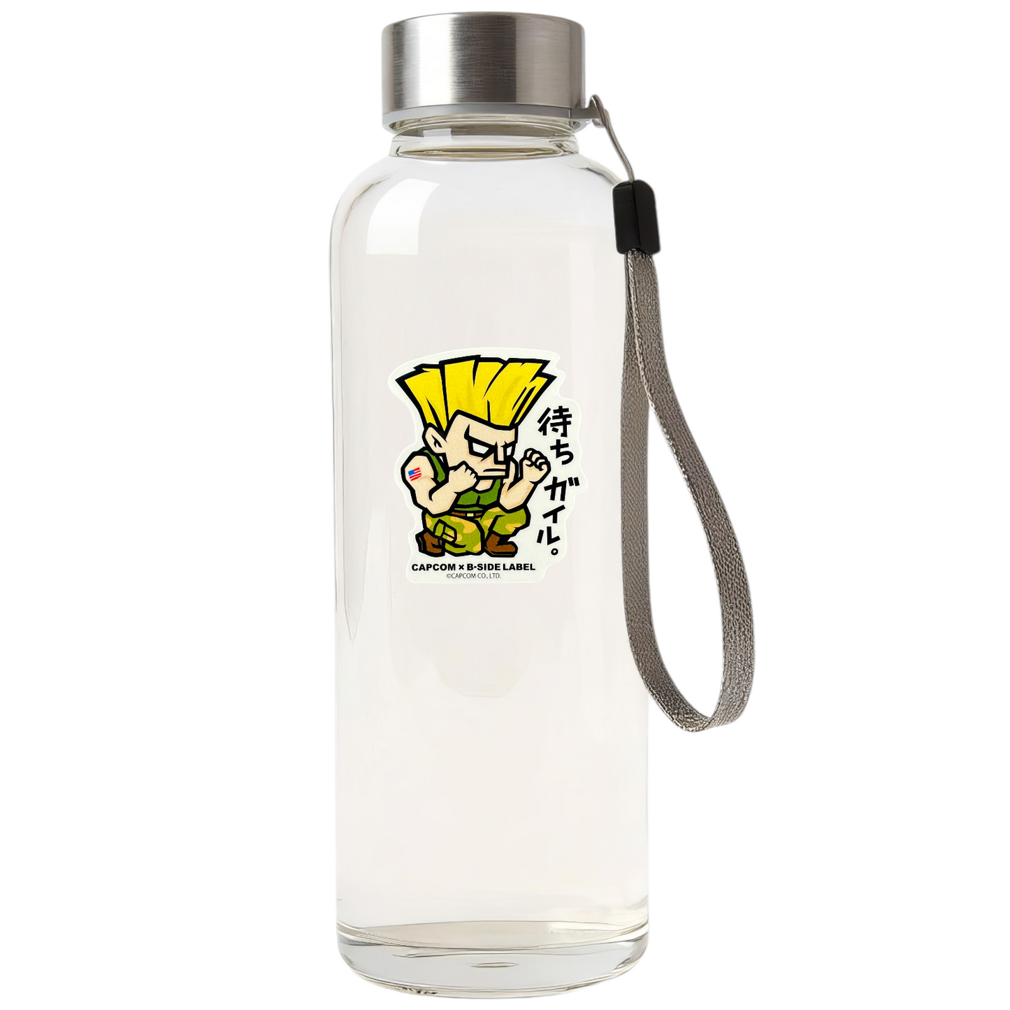 Street Fighter Guile (Crouch Pose) ✦ B-Side Label Sticker