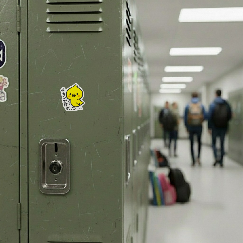 Cute Baby Chicken ✦ B-Side Label Sticker