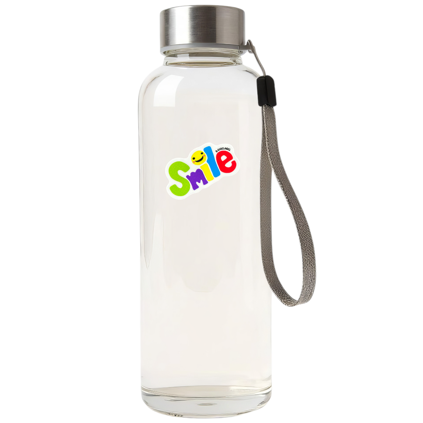 Smiley Rainbow Letters ✦ B-Side Label Sticker