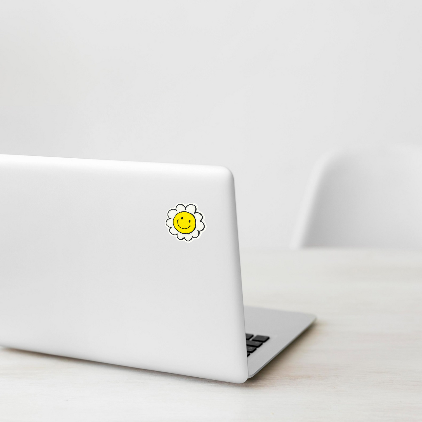 Smiley Flower ✦ B-Side Label Sticker