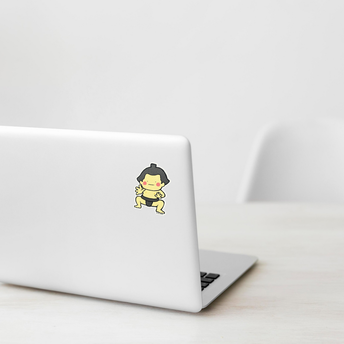 Sumo Wrestler ✦ B-Side Label Sticker